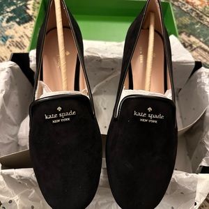 Kate Spade Claudia suede loafers